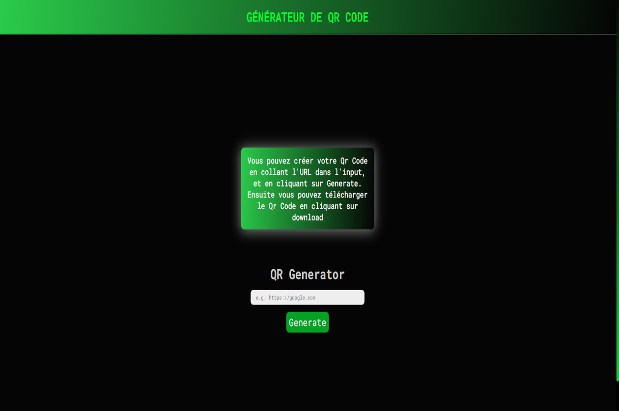 QR Generator