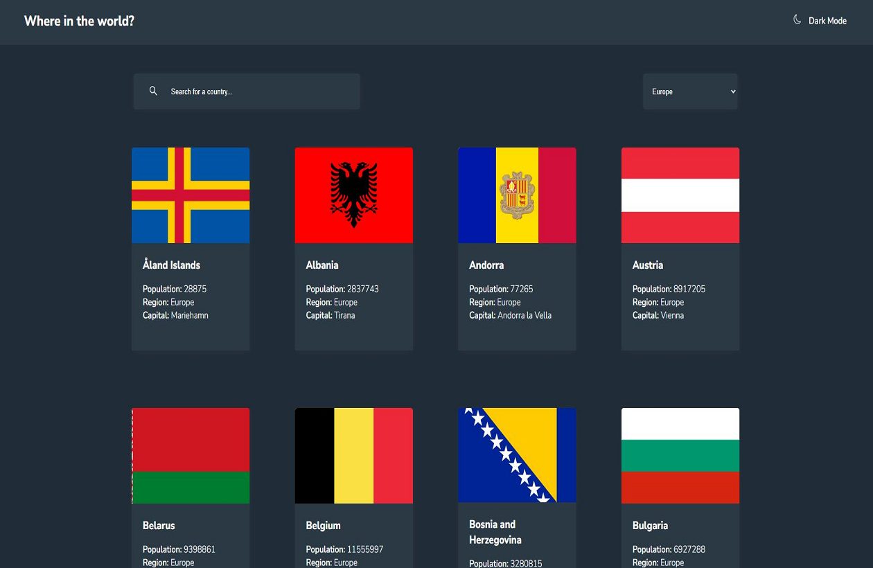 React-Country